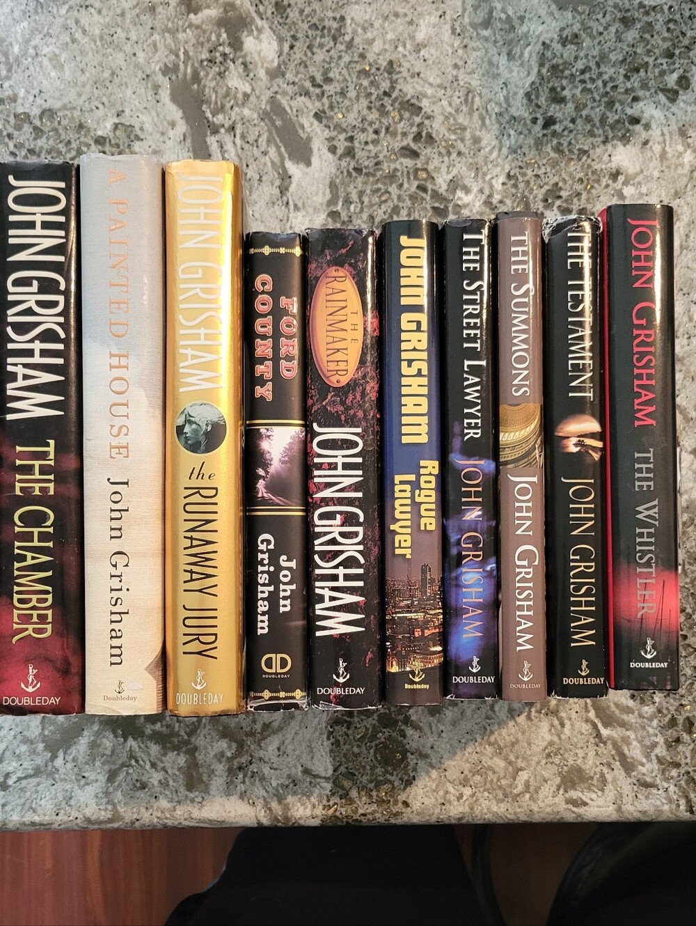 John Grisham Lot of 10 Hardcover Books - Picture 2 of 3
